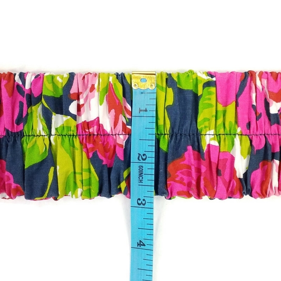 Abercrombie & Fitch Multicolor Floral Stretch Belt Womens XS/S - Picture 9 of 9
